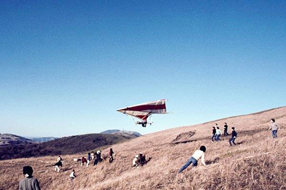東京ハンググライダー研究会　1972年　日本初の自作ハンググライダー飛行！ 大風呂敷一枚目　動画付き　Tokyo Hang Glider Workshop